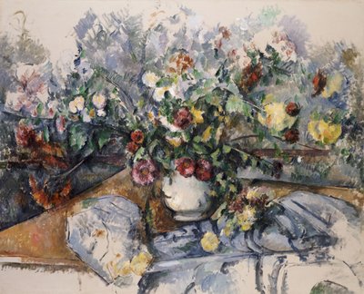 Un grand bouquet de fleurs, c.1892-95 - Paul Cézanne