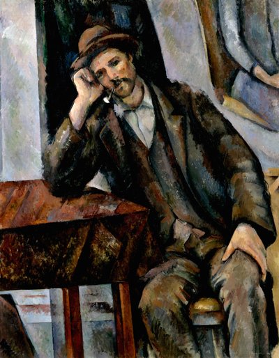 Un fumeur, 1890-1892 - Paul Cézanne
