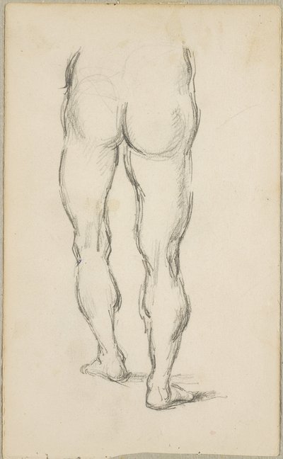 Après Luca Signorelli : étude de jambes, vers 1883-86 - Paul Cézanne