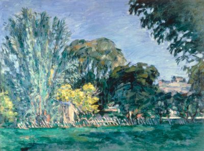 Arbres au Jas de Bouffan - Paul Cézanne