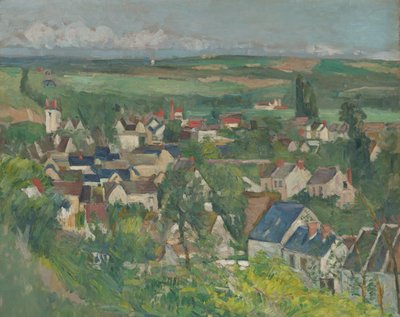 Auvers, vue panoramique - Paul Cézanne