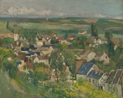 Auvers, vue panoramique, 1873-75 - Paul Cézanne