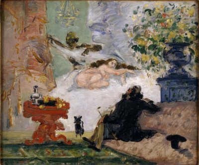 Une moderne Olympia - Paul Cézanne