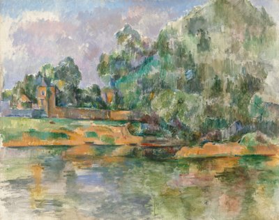 Rives de la Seine à Médan - Paul Cézanne