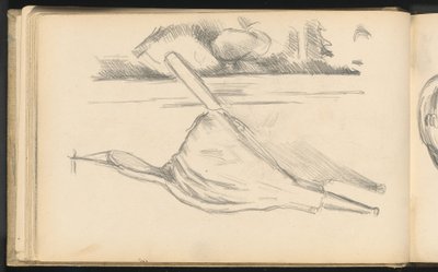 Soufflet devant une cheminée - Paul Cézanne