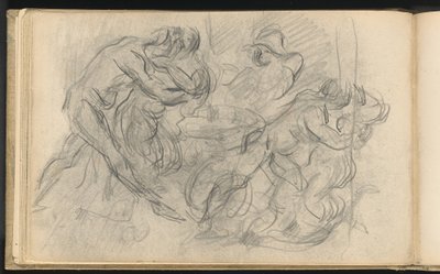 Scène de carnaval - Paul Cézanne