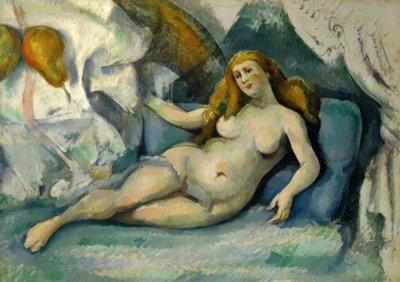 Femme nue (Leda II ?) - Paul Cézanne