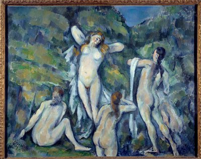 Quatre baigneurs - Paul Cézanne