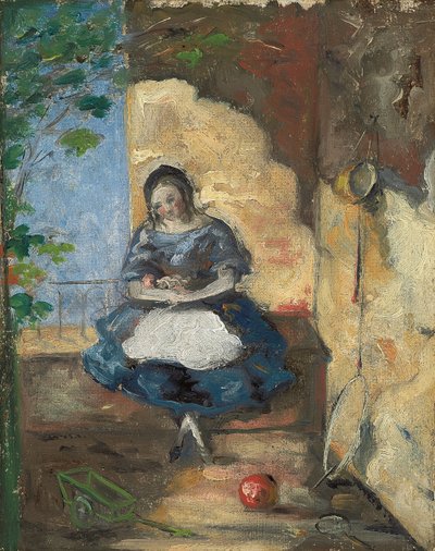 Fille; Fillette, 1872-3 - Paul Cézanne
