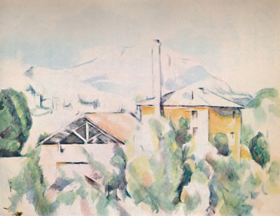 Maisons dans un paysage, 1923 - Paul Cézanne