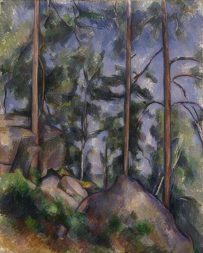 Pins et rochers - Paul Cézanne