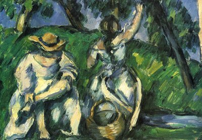 La Cueillette - Paul Cézanne