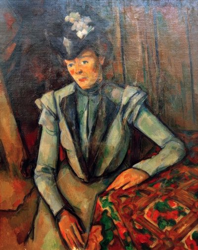 La Dame en bleu - Paul Cézanne