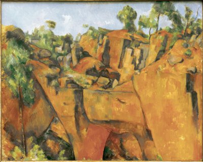La carrière de Bibémus - Paul Cézanne