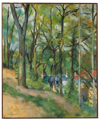 La côte Saint-Denis à Pontoise - Paul Cézanne