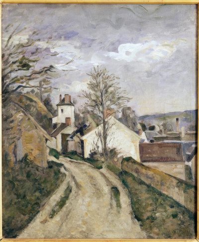 La maison du docteur Gachet à Auvers - Paul Cézanne