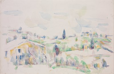 Paysage en Provence - Paul Cézanne