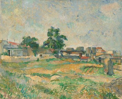 Paysage près de Paris, vers 1876 - Paul Cézanne