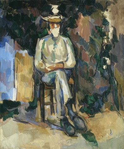 Le Jardinier Vallier - Paul Cézanne