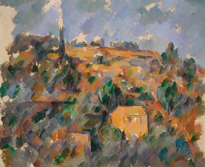 Maisons sur la colline, Provence - Paul Cézanne