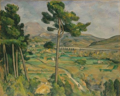 Mont Sainte-Victoire et le viaduc de la vallée de l