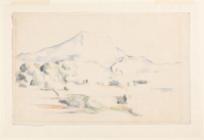 Montagne Sainte-Victoire - Paul Cézanne