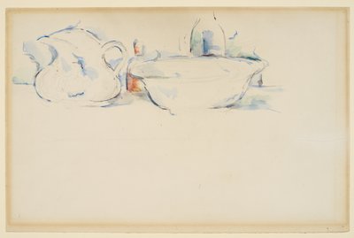Nature morte, objets de toilette, vers 1885-1890 - Paul Cézanne