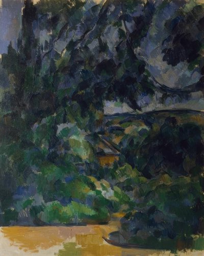 Paysage bleu - Paul Cézanne