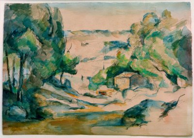 Paysage en Provence - Paul Cézanne