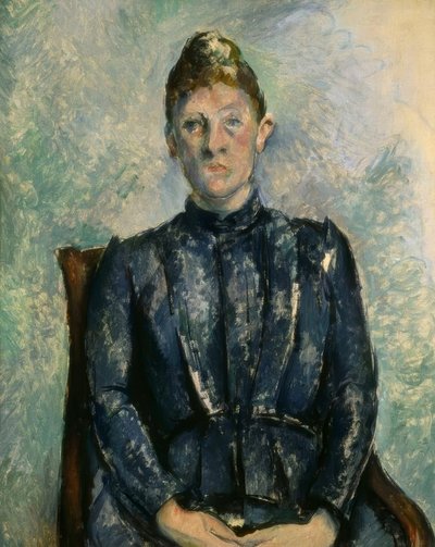 Portrait de Madame Cézanne - Paul Cézanne