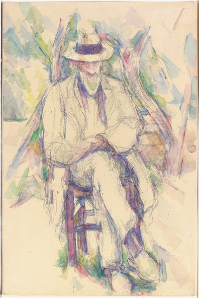 Portrait de Vallier, 1904-06 - Paul Cézanne