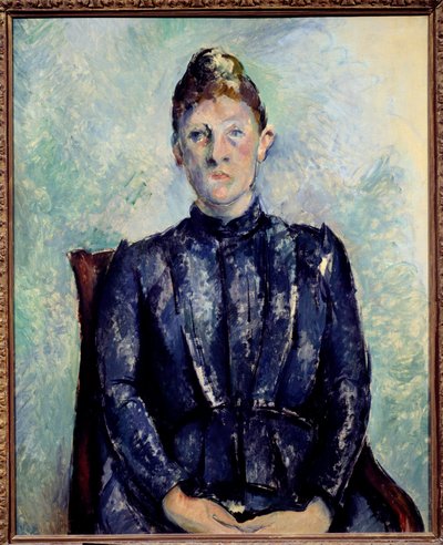 Portrait de Madame Cézanne - Paul Cézanne