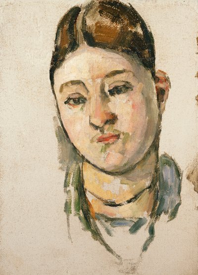 Portrait de Madame Cézanne - Paul Cézanne
