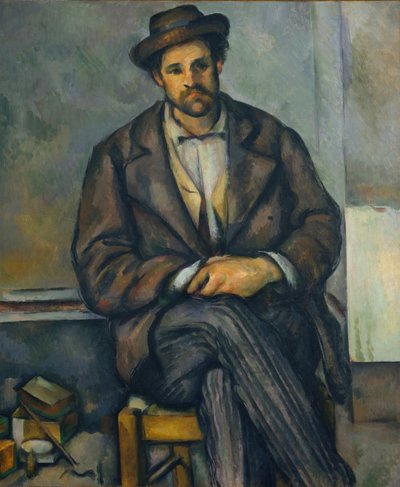 Paysanne assise, vers 1892-1896 - Paul Cézanne