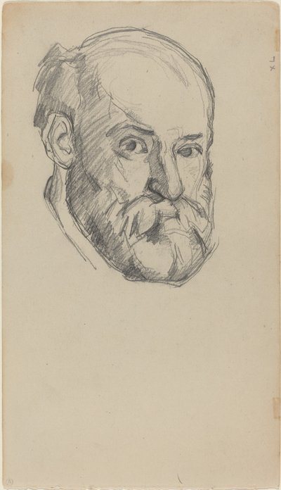 Autoportrait - Paul Cézanne