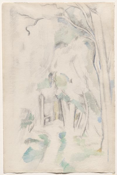 Sentier en forêt - Paul Cézanne