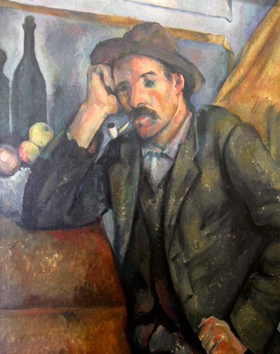 Fumeur, c1890-c1892 - Paul Cézanne