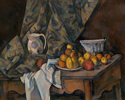 Nature morte avec pommes et pêches - Paul Cézanne