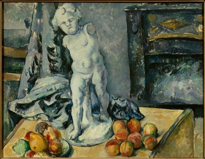 Nature morte avec Cupidon en plâtre - Paul Cézanne