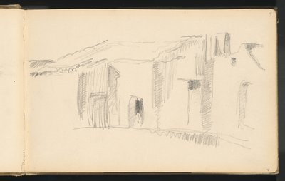 Étude de maisons - Paul Cézanne