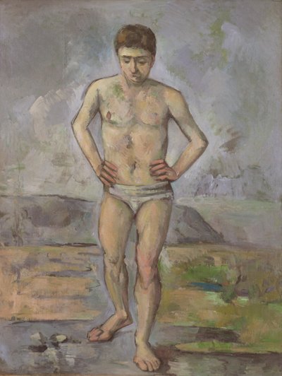 Le Baigneur, vers 1885 - Paul Cézanne