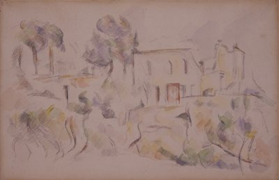 La Remise à Château Noir - Paul Cézanne