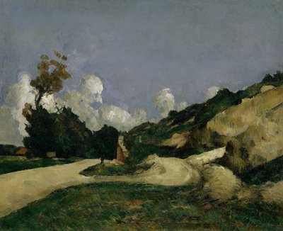 La route de campagne, c.1871 - Paul Cézanne
