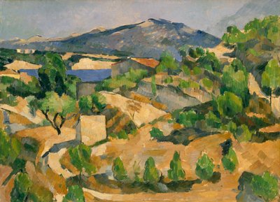 Le Barrage François Zola - Paul Cézanne