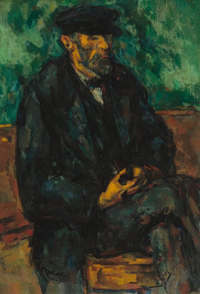 Le Jardinier Vallier, 1906 - Paul Cézanne