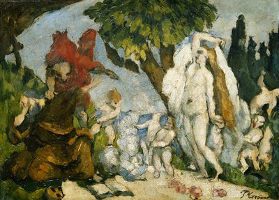 La Tentation de Saint Antoine, vers 1874 - Paul Cézanne