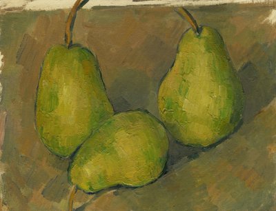 Trois poires, 1878-1879 - Paul Cézanne