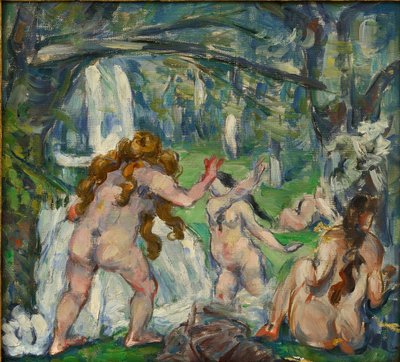 Trois baigneuses - Paul Cézanne