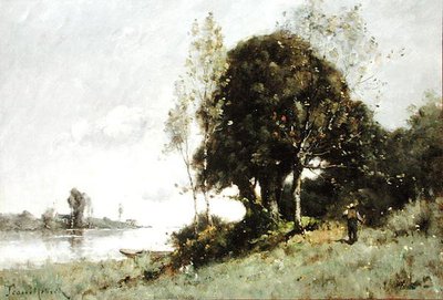 Île sur la Loire - Paul Desire Trouillebert