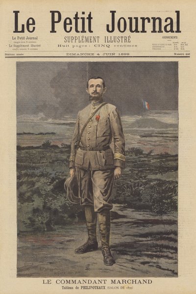 Commandant Jean-Baptiste Marchand, soldat et explorateur français - Paul Dominique Philippoteaux